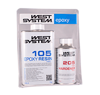 West System 105-205 Fast Epoxy Pack 1.2Kg