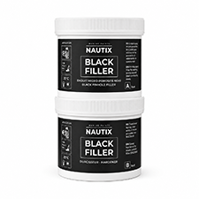 Nautix Pin-Hole Black Epoxy Filler 250ml